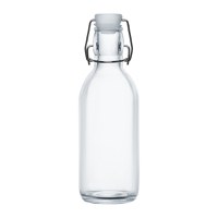Sticla depozitare cu capac clema 250ml, sticla, AMBITION Basic - 1