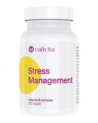 Stress Management Complex de Vitamina B pentru Reducerea Stresului 100 tablete - CaliVita - 1