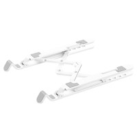 Suport de birou Pliabil, Borofone BH70 Eagle, pentru Laptop cu o lungime de 15,6 inch, Alb - 8