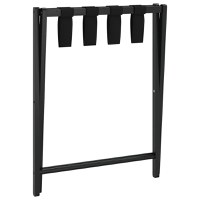 Suport pentru bagaje, negru, 68,5x38x58 cm, bambus - 5