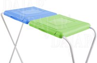 Suport saci menajeri, colectare selectiva, 2 compartimente, albastru-verde, JOTTA Flipo - 1
