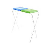 Suport saci menajeri, colectare selectiva, 2 compartimente, albastru-verde, JOTTA Flipo - 2