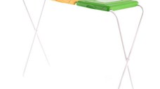 Suport saci menajeri, colectare selectiva, 3 compartimente, verde-galben-albastru, JOTTA Flipo