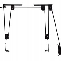 Suport suspendat Renew Force pentru depozitarea bicicletei, cu prindere in tavan, sarcina maxima suportata 20 Kg, Negru - 10