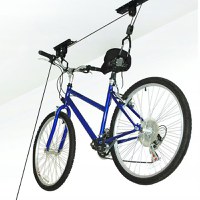 Suport suspendat Renew Force pentru depozitarea bicicletei, cu prindere in tavan, sarcina maxima suportata 20 Kg, Negru - 6