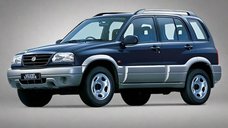 Suzuki Grand Vitara 1 Covorase Auto TeamCar® Tip Tavita Compatibile (1998–2005) - Suv Blue