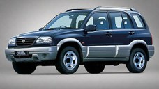 Suzuki Grand Vitara 1 Covorase Auto TeamCar® Tip Tavita Compatibile (1998–2005) - Suv Blue