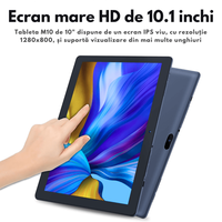 Tableta 10 Inchi VisionHub® Tronpad - Android 13, Performanta Rapida, Ecran HD IPS, Android 13, 64GB Stocare, 4GB RAM - 7