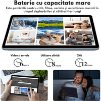 Tableta 10 Inchi VisionHub® Tronpad - Android 13, Performanta Rapida, Ecran HD IPS, Android 13, 64GB Stocare, 4GB RAM - 2