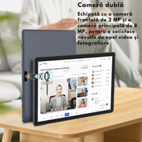 Tableta 10 Inchi VisionHub® Tronpad - Android 13, Performanta Rapida, Ecran HD IPS, Android 13, 64GB Stocare, 4GB RAM - 9