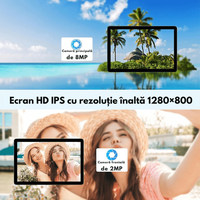 Tableta 2-in-1, de 10.1 inch, 8GB RAM (4+4GB Extensibil), 128GB ROM, Android 14, WiFi 5G & 2.4G,Procesor Octa-Core A523 - 7