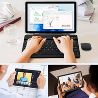 Tableta 2-in-1, de 10.1 inch, 8GB RAM (4+4GB Extensibil), 128GB ROM, Android 14, WiFi 5G & 2.4G,Procesor Octa-Core A523 - 3