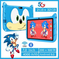 Tableta educationala pentru copii de 7 Inch, carcasa rezistenta sonic, android, 2+32 GB, 2 camere, bluetooth, wifi+cadou - 8