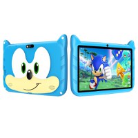 Tableta educationala pentru copii de 7 Inch, carcasa rezistenta sonic, android, 2+32 GB, 2 camere, bluetooth, wifi+cadou - 7
