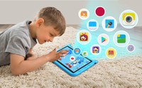 Tableta educationala pentru copii de 7 Inch, carcasa rezistenta sonic, android, 2+32 GB, 2 camere, bluetooth, wifi+cadou - 9