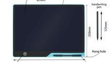 Tableta grafica pentru copii,Scris si desenat,Dimensiune 16 inch,Albastru, Albastru