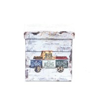 Taburet Design Truck, multicolor, 38x38x37.5 cm - 2