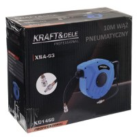 Tambur furtun, Kraft&Dele, automat, 12x8 mm,10 m, 24 bar, KD1460 - 8