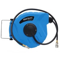 Tambur furtun, Kraft&Dele, automat, 12x8 mm,10 m, 24 bar, KD1460 - 4