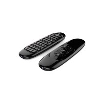 Tastatura Wireless Techstar® R15, QWERTY, Air Mouse, Telecomanda Mini, Wireless 2.4G, Gyroscop, pentru IR PC, Smart TV - 2
