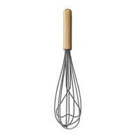 Tel silicon cu maner din bambus, AMBITION Nordic - 1