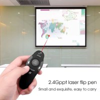Telecomanda Wireless Techstar pentru Prezentare, cu pointer Laser, Butoane SlideShow, USB - 7