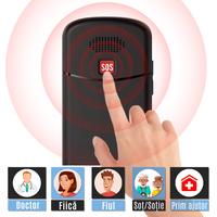 Telefon Mobil Seniori cu Taste Mari, 4G, Meniu in Limba Romana, Volum Puternic, Buton SOS, Ecran Mare, Autonomie 7 Zile - 7