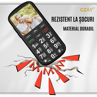 Telefon Mobil Seniori cu Taste Mari, 4G, Meniu in Limba Romana, Volum Puternic, Buton SOS, Ecran Mare, Autonomie 7 Zile - 3