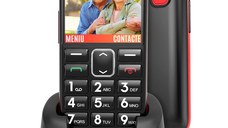 Telefon Mobil Seniori Taste Mari CZAY®, Meniu Limba Romana, Ecran Foarte mare, Camera Foto,Volum Puternic, 2G,Lanterna