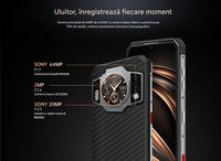Telefon Rugged WP21, Android 12, 17GB RAM, Procesor Octa-Core, 256GB ROM, Camera frontal 20 MP/Camera principala 64MP - 6