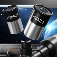 Telescop Astronomic cu Trepied Stabil, 60X, din Aliaj de Aluminiu, 45x23x42cm, Negru-Argintiu - 9