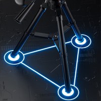 Telescop Astronomic cu Trepied Stabil, 60X, din Aliaj de Aluminiu, 45x23x42cm, Negru-Argintiu - 8