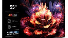 Televizor LED TCL 55V6C, Smart TV, 139 cm, Ultra HD 4K, Google TV, Clasa E