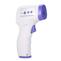 Termometru Digital Non Contact MRG M-ZK-YK1028, 32 memorii, Infrarosu, Alb / Mov - 1