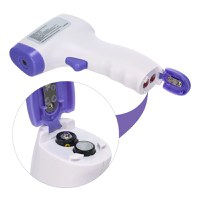 Termometru Digital Non Contact MRG M-ZK-YK1028, 32 memorii, Infrarosu, Alb / Mov - 2