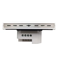 Termostat Techstar® TH-06, Ecran Digital, Incastrabil, 16A, 3500W, Alimentare 220V, Senzor Pardoseala, Alb - 4