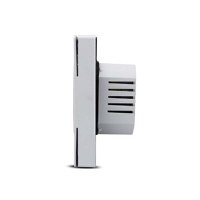 Termostat Techstar® TH-06, Ecran Digital, Incastrabil, 16A, 3500W, Alimentare 220V, Senzor Pardoseala, Alb - 5