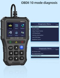 Tester auto de diagnoza OBD2 Techstar YM519, Resetare erori, Test baterie, Scanare coduri eroare motor, Citire parametri - 6