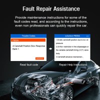 Tester Auto OBD2 Techstar V900 Plus, Diagnoza Motor si Transmisie, peste 600 Coduri Live, Test Baterie si Senzori - 3