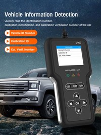 Tester Auto OBD2 Techstar V900 Plus, Diagnoza Motor si Transmisie, peste 600 Coduri Live, Test Baterie si Senzori - 8
