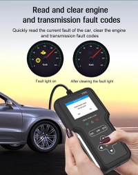 Tester Auto OBD2 Techstar V900 Plus, Diagnoza Motor si Transmisie, peste 600 Coduri Live, Test Baterie si Senzori - 13