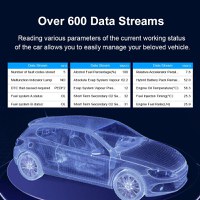 Tester Auto OBD2 Techstar V900 Plus, Diagnoza Motor si Transmisie, peste 600 Coduri Live, Test Baterie si Senzori - 4