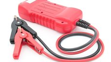 Tester baterie auto Lancol MICRO-500, verificare rapida 12V Plumb-Acid si LiFePO4, compatibil AGM, GEL, EFB, rosu negru