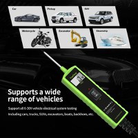 Tester Circuite Electrice Auto TopDiag P60, 6-30V, Diagnostic cu afisaj LCD, Detectie Scurtcircuit - 8