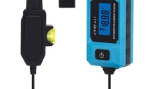 Tester Curent Auto Techstar® CNPJ-611, Cu Afisaj LCD Iluminat, Detectie Sigurante, Precizie ±2%
