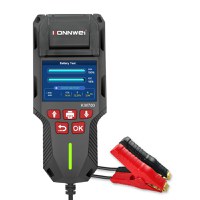 Tester de baterie auto KONNWEI KW700 cu imprimanta integrata, 12V/24V, ecran LCD color, compatibil cu AGM, GEL, EFB - 15