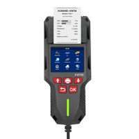 Tester de baterie auto KONNWEI KW700 cu imprimanta integrata, 12V/24V, ecran LCD color, compatibil cu AGM, GEL, EFB - 2