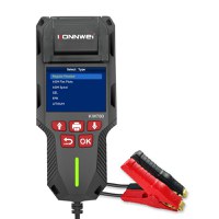 Tester de baterie auto KONNWEI KW700 cu imprimanta integrata, 12V/24V, ecran LCD color, compatibil cu AGM, GEL, EFB - 11