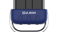 Tester Diagnoza Auto OBD2 Techstar DA200 cu Aplicatie AI, Resetare Coduri Eroare, Date in Timp Real, Compatibil