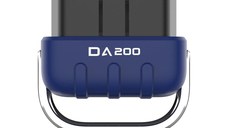 Tester Diagnoza Auto OBD2 Techstar DA200 cu Aplicatie AI, Resetare Coduri Eroare, Date in Timp Real, Compatibil